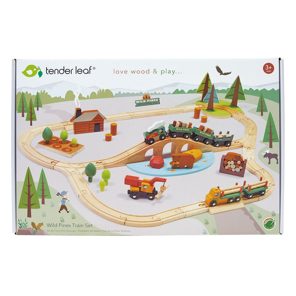 Tender Leaf Mountain View Train Set - Little Whispers