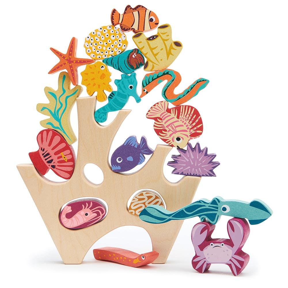 Tender Leaf Stacking Coral Reef Friends - Little Whispers