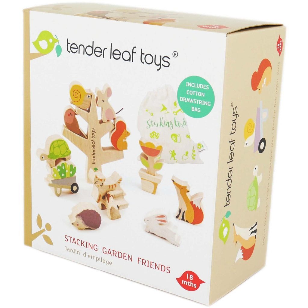 Tender Leaf Stacking Garden Friends - Little Whispers