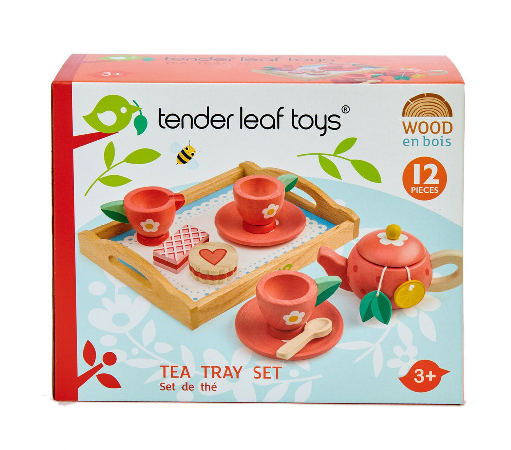 Tender Leaf Tea Tray Set - Little Whispers