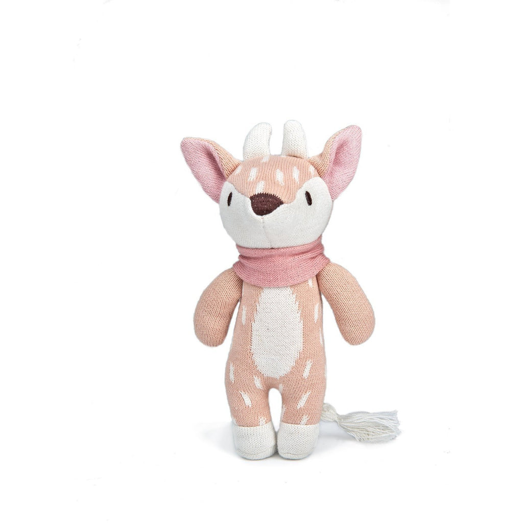 Tender Leaf Toys - Fearne The Deer Knitted Toy - Little Whispers