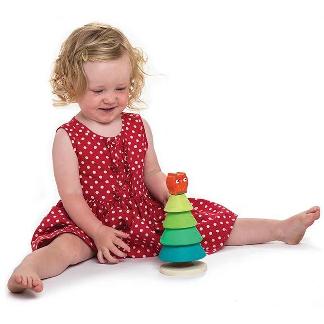 Tender Leaf Toys Stacking Fir Tree - Little Whispers