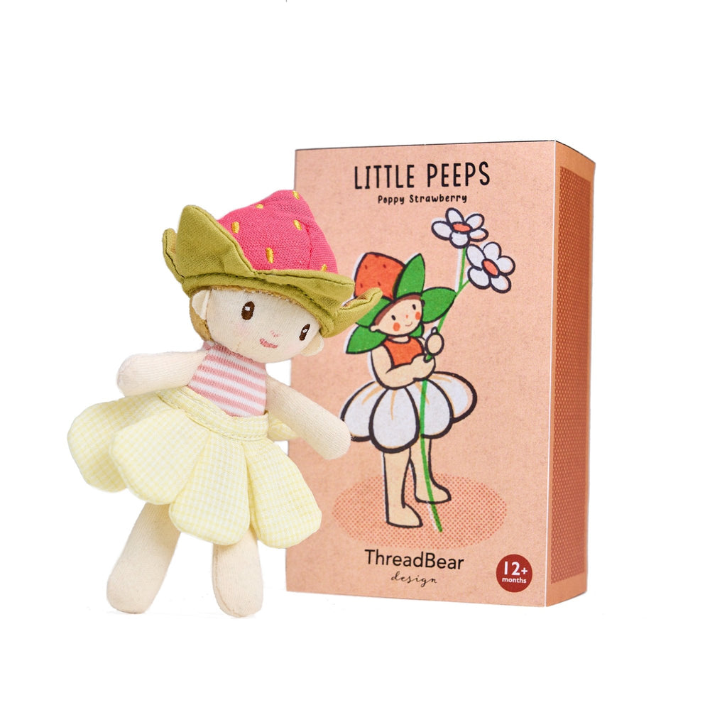 Tenderleaf Little Peeps Poppy Strawberry - Little Whispers