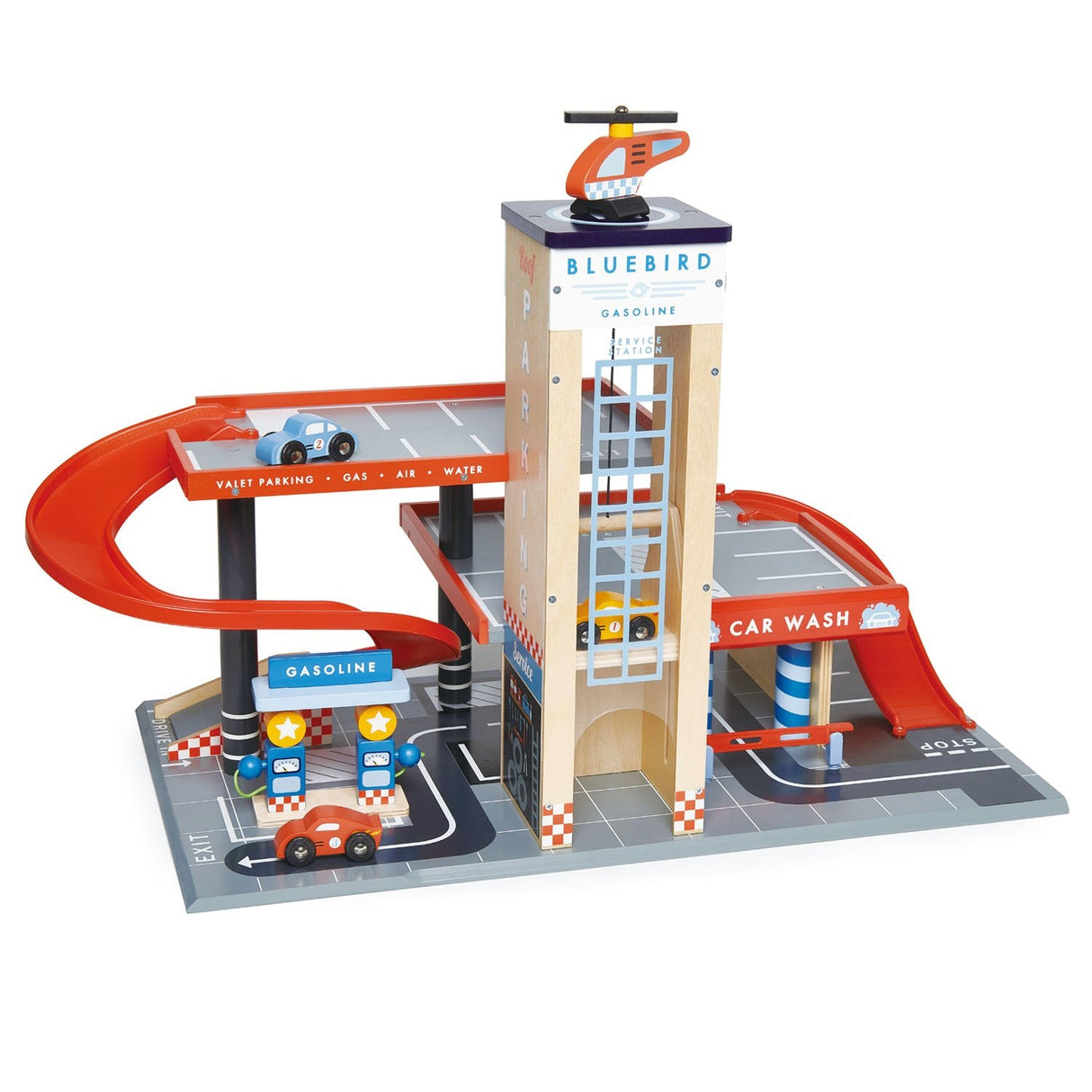 Tenderleaf Toys Blue Bird Service Station (Direct Shipping) - Little Whispers
