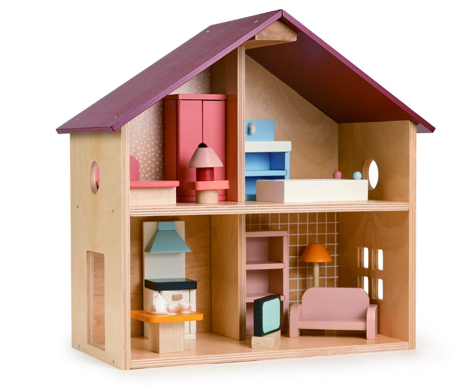 Tenderleaf Toys Wooden Poppets Dolls House (Direct Shipping) - Little Whispers