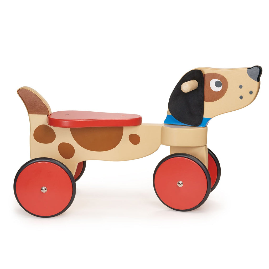 Tenderleaf Toys Wooden Ride On Puppy (Direct Shipping) UK Only! - Little Whispers