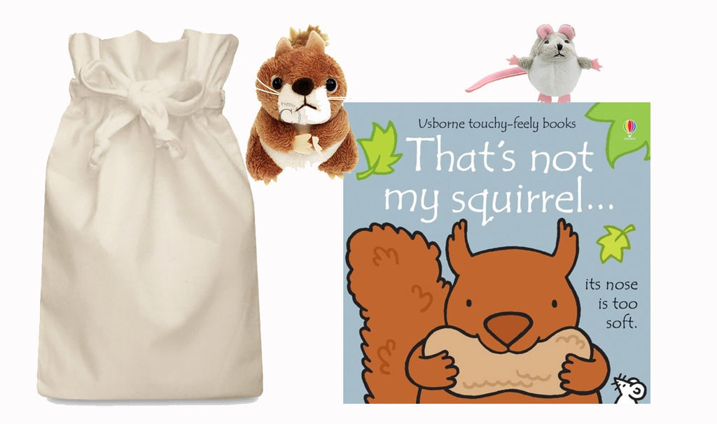 That's not my Squirrel Story Sack with Puppet Company - Little Whispers