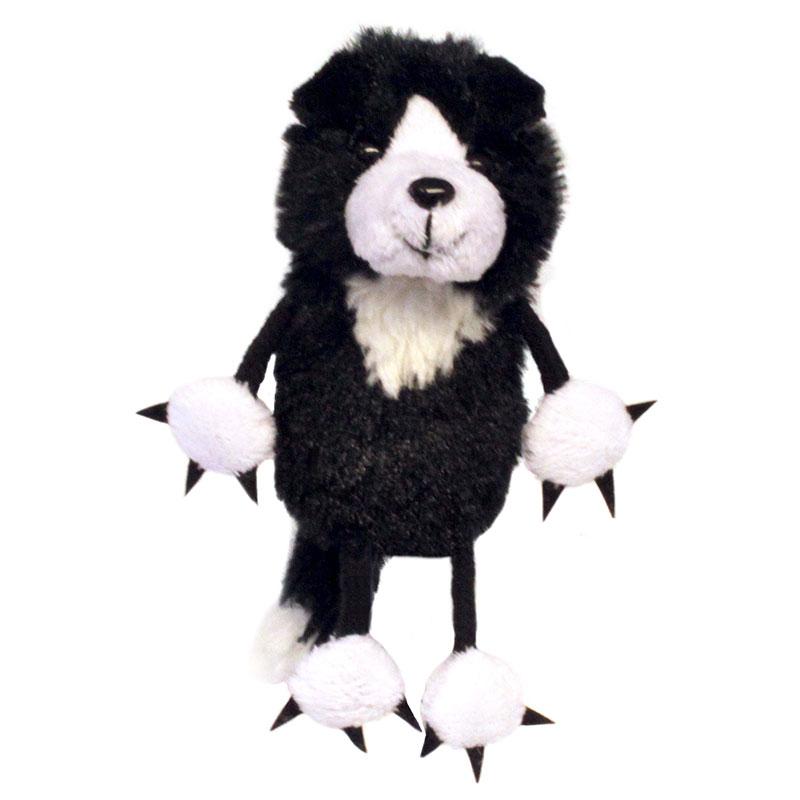 The Puppet Company Border Collie Finger Puppet - Little Whispers