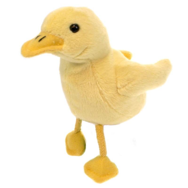 The Puppet Company Yellow Duck Finger Puppet - Little Whispers