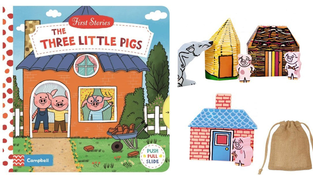 Three Little Pigs Story Sack - Little Whispers