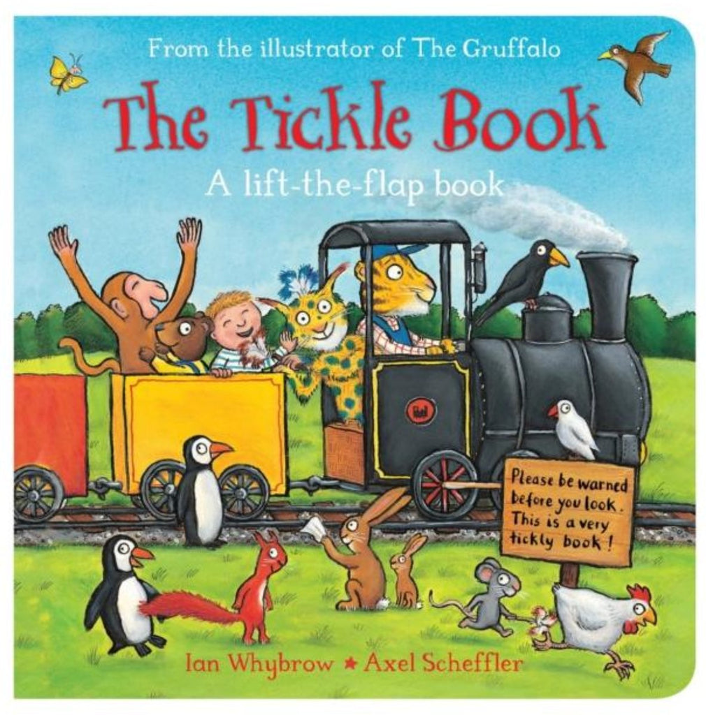 Tickle Book Story Sack with Lanka Kade Wooden Animals - Little Whispers