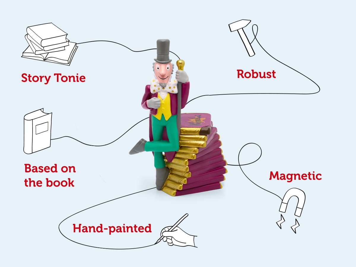 Tonies Audio Character - Charlie and The Chocolate Factory - Little Whispers