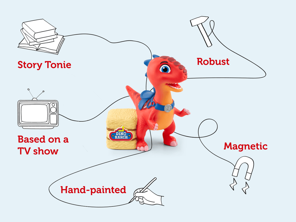 Tonies Audio Character - Dino Ranch Tonie (Pre-Order, due in 20 Oct) - Little Whispers