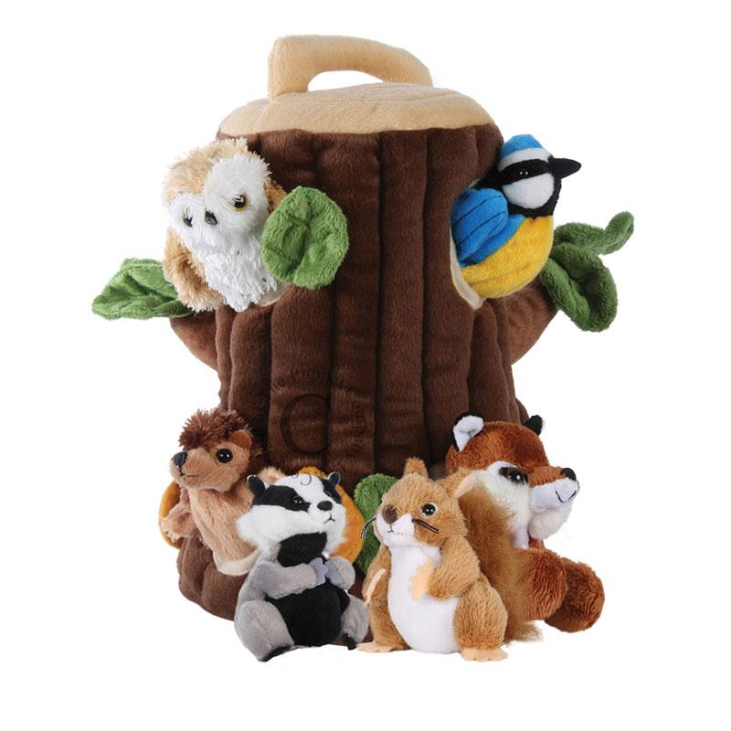 Tree House Hideaway Puppets - Little Whispers