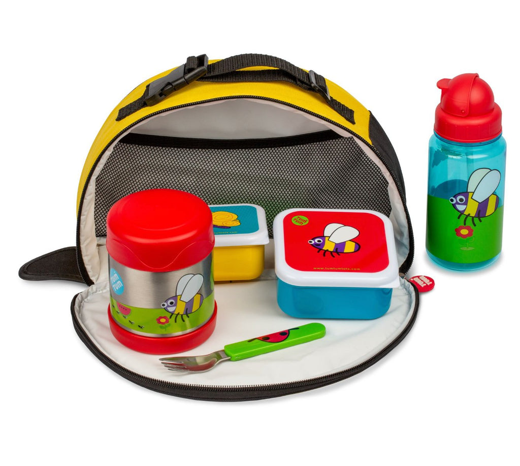 Tum Tum Insulated Lunch Box (Bee) - Little Whispers