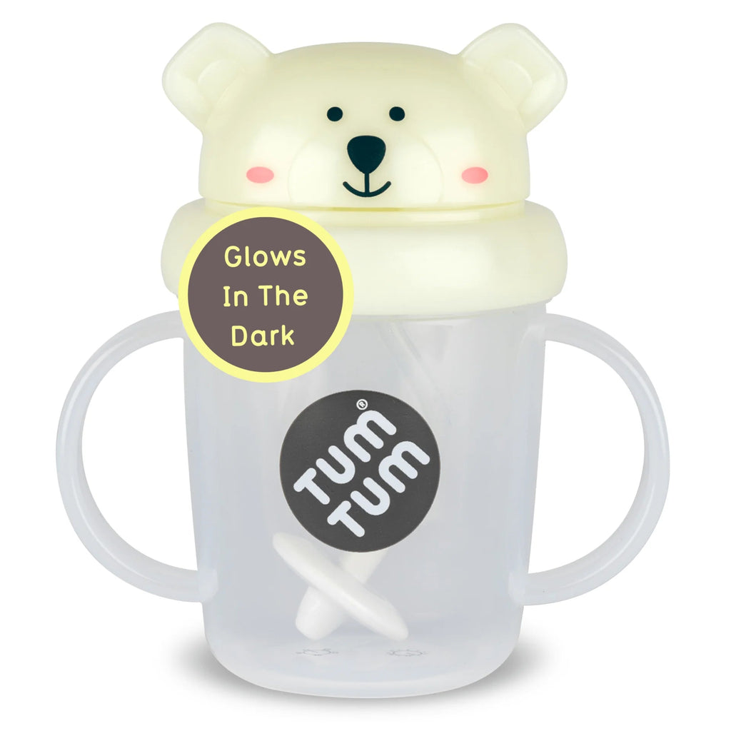 Tum Tum Tippy Up Cup Pete Polar Bear Glow in the Dark - Little Whispers