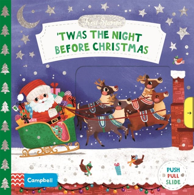 Twas the Night Before Christmas Board Book - Little Whispers