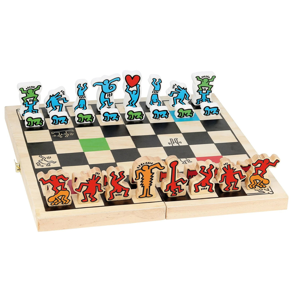 Vilac Keith Haring Chess Set (Direct Shipping) - Little Whispers