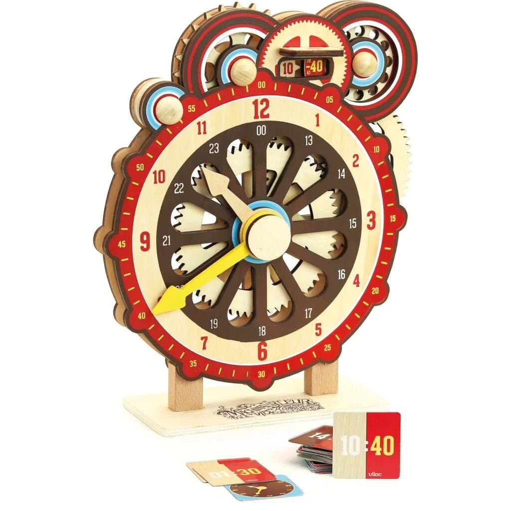Vilac Learning Clock (Direct Shipping) - Little Whispers