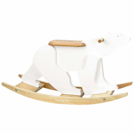 Vilac Pompon Bear Rocker(Direct Shipping) - Little Whispers