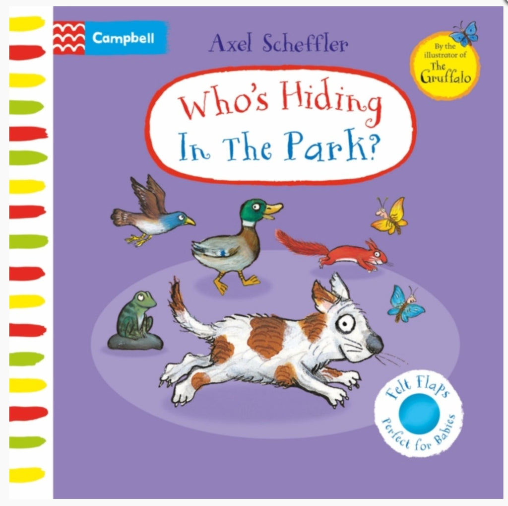 Who's Hiding in the Park Board Book - Little Whispers