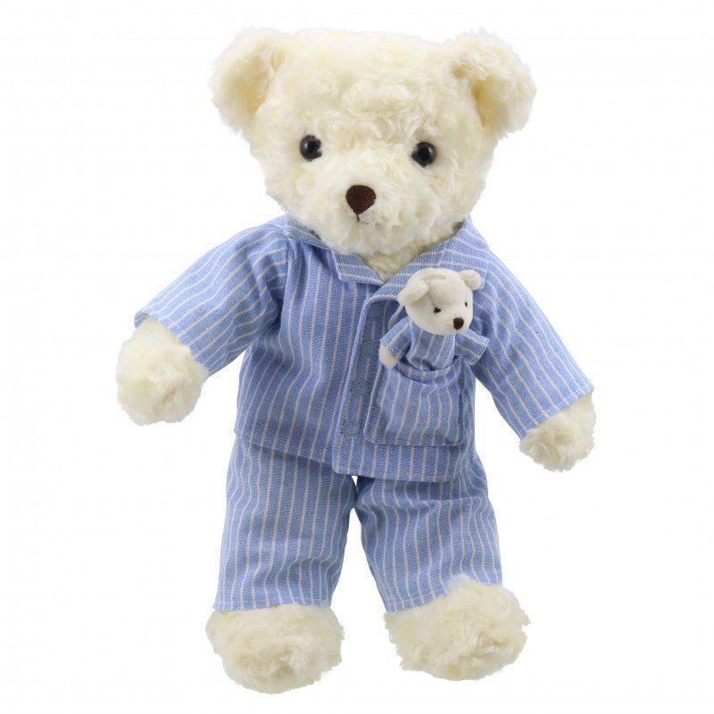 Wilberry Bedtime Daddy Bear with Baby Bear - Little Whispers