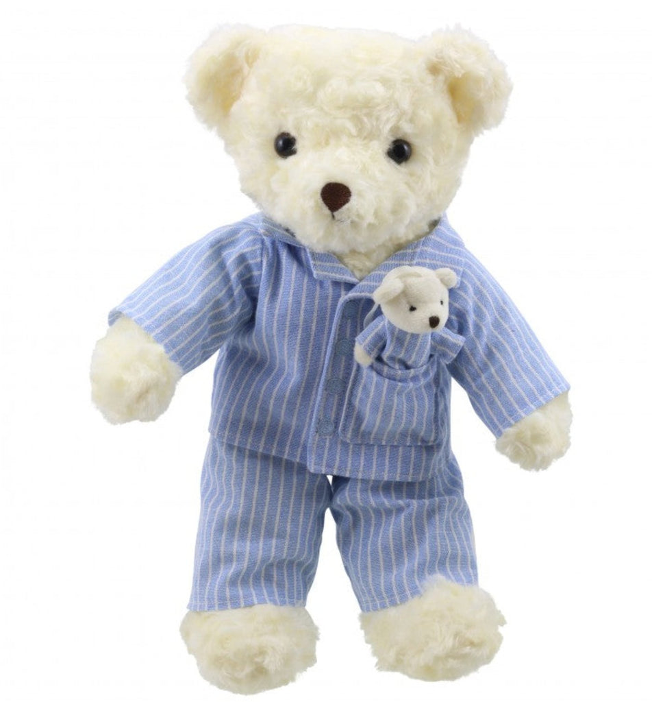 Wilberry Bedtime Mommy and Daddy Bear with Baby Bears - Little Whispers