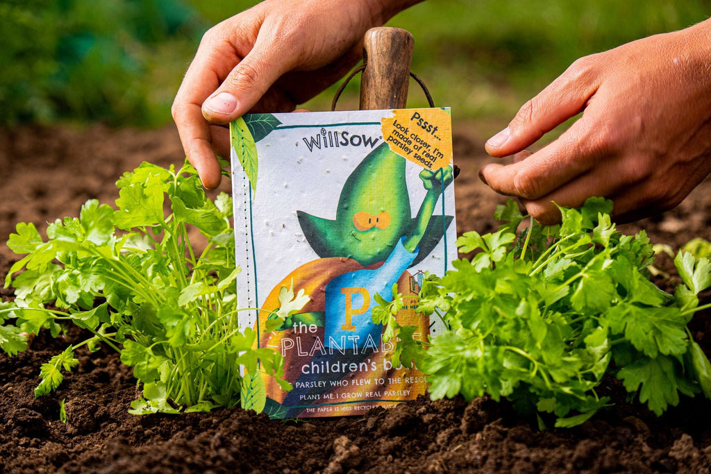 Willsow Plantable Book - The Parsley Who Flew To The Rescue - Little Whispers