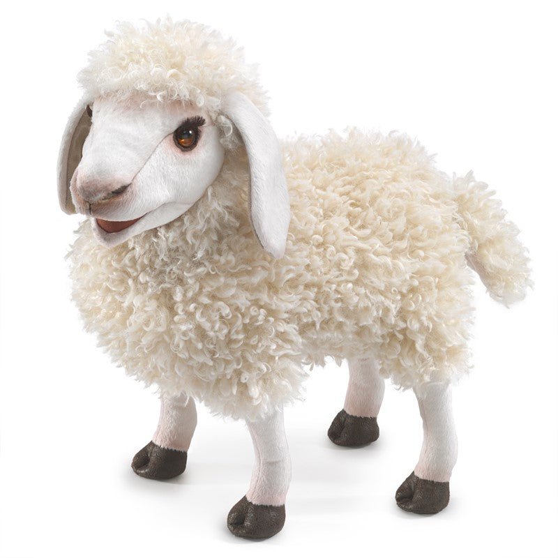 Wooly Sheep Hand Puppet - Little Whispers