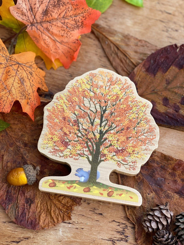 Yellow Door Double Sided Wooden Trees - Little Whispers