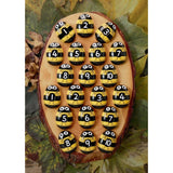 Yellow Door Honey Bee Number Stones - Little Whispers