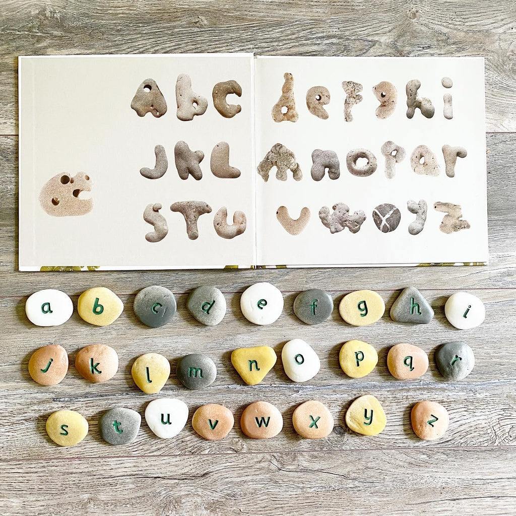 Yellow Door Lowercase Alphabet Pebbles - Little Whispers