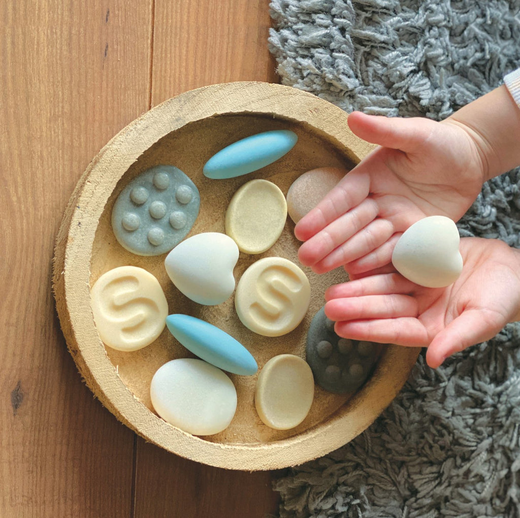 Yellow Door Sensory Worry Stones (12) - Little Whispers