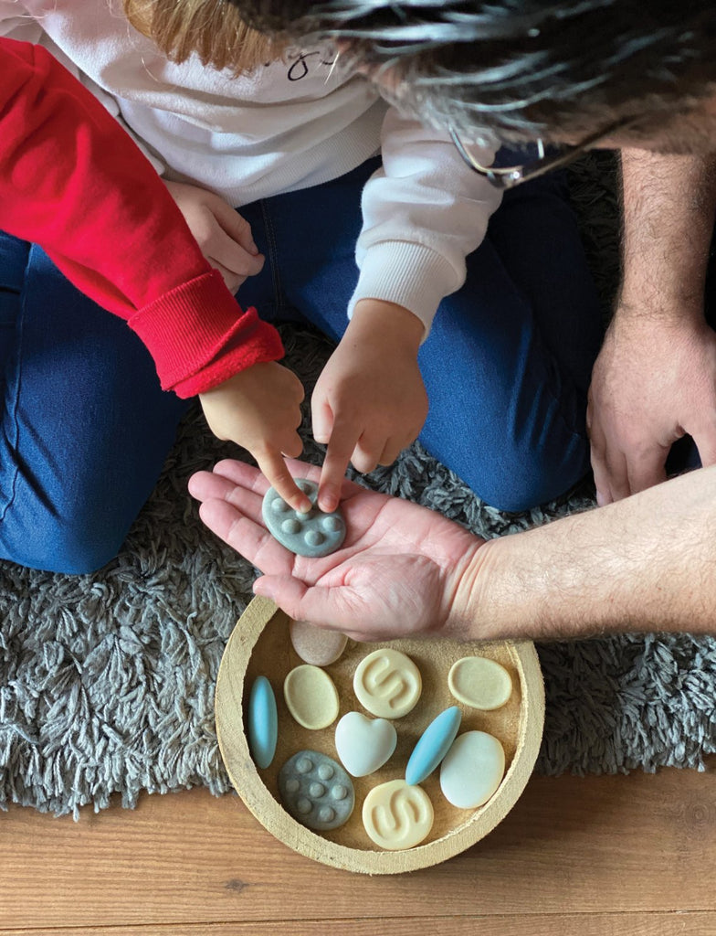 Yellow Door Sensory Worry Stones (12) - Little Whispers