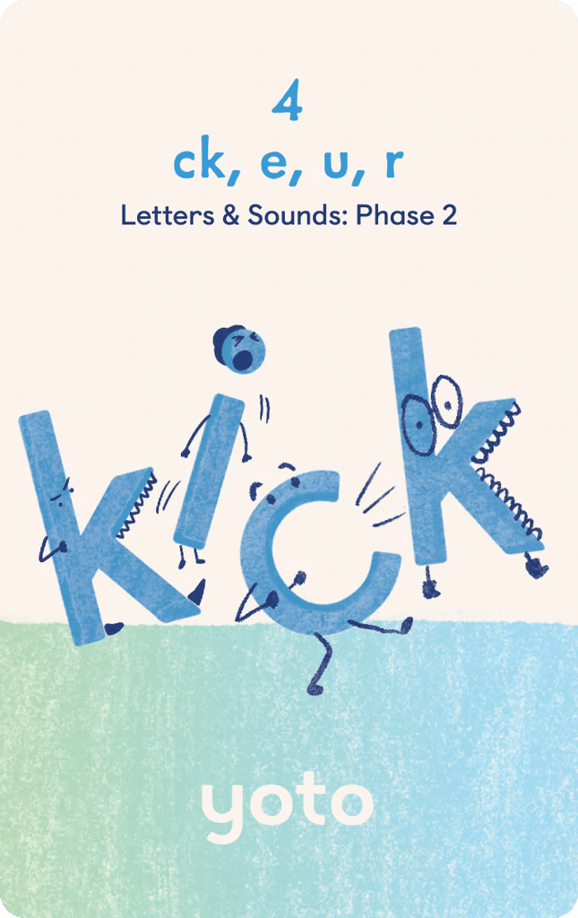 Yoto Phonics Letters and Sounds Phase 2 - Little Whispers